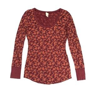 Ditsy Floral Long Sleeve Top